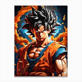 Goku Synergy Canvas Print