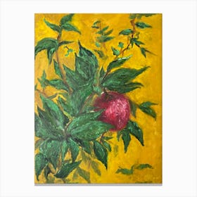 Apple Tree -Reggaepainting Acrylic Painting Canvas Print