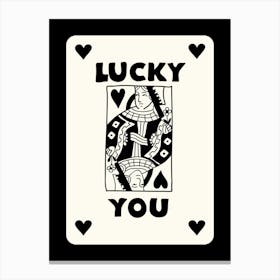 Lucky You 5 Canvas Print