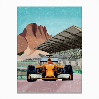 Formula 1 Canvas Print