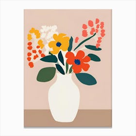 Matisse Flowers In A Vase 8 Canvas Print