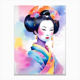 Geisha 79 Canvas Print