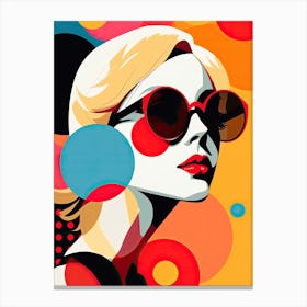 Pop Art Women's Charisma Canvas Print