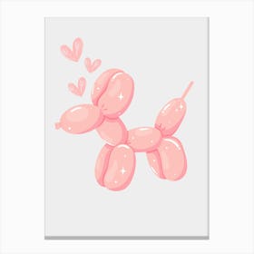 Balloon Dog Canvas Print