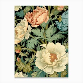 Floral Wallpaper 20 Canvas Print