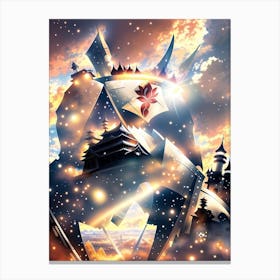 Fantasy Naruto Shippuden Canvas Print