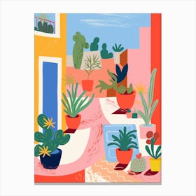 Cactus Garden Canvas Print