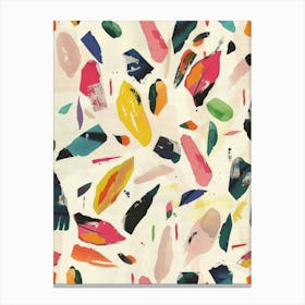 Abstract Splatters Canvas Print