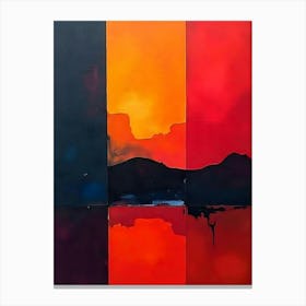 Sunset Canvas Print