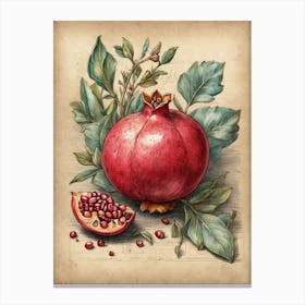 Pomegranate 1 Canvas Print