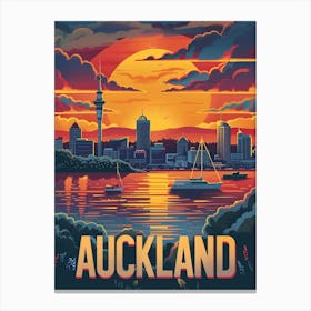 Auckland New Zealand Canvas Print