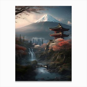 Japanese Landscape 22 Canvas Print