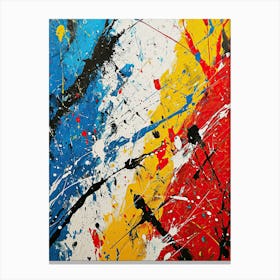 Abstract Painting, Pop-Up Series Canvas Print