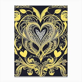 Heart Vector Canvas Print