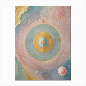 Planetary System Canvas Print