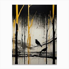 Birds In The Forest 1 Toile