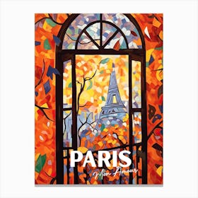 Paris Mon Amour 1 Canvas Print