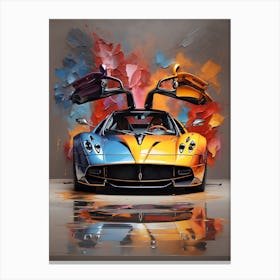 F1 Supercar Canvas Print