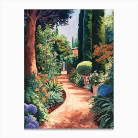 Chelsea Physic Garden London Parks Garden 1 Painting Canvas Print