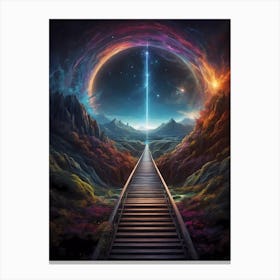 Path To The Future Canvas Print