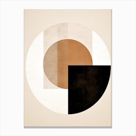 Heilbronn Harmony, Geometric Bauhaus Canvas Print