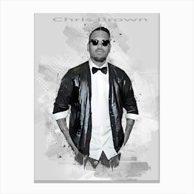 Chris Brown Canvas Print