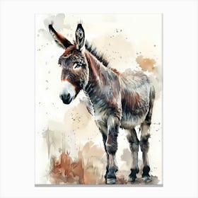 Donkey Canvas Art Canvas Print