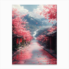 Cherry Blossoms 3 Canvas Print