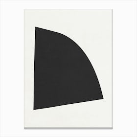 Black Triangle 02 Canvas Print