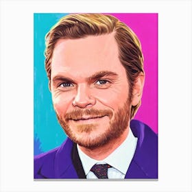 Daniel Brühl Pop Movies Art Movies Canvas Print