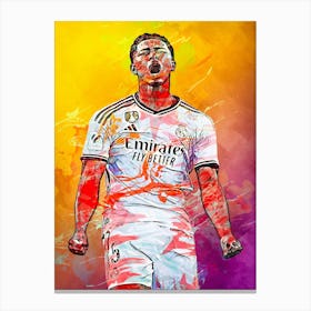 Jude Bellingham Real Madrid 5 Canvas Print