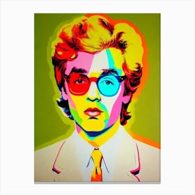 Mc Don Juan 1 Colourful Pop Art Canvas Print