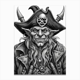 Goblin Pirate 3 Canvas Print