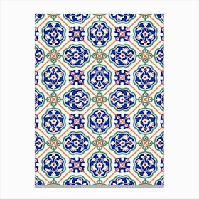 Seamless Pattern - Iznik — Turkish pattern Canvas Print