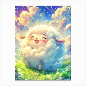 Cute Sheep Canvas Print