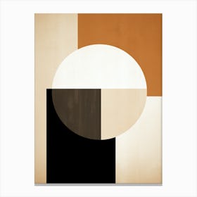 Geometric Fusion; Bauhaus Fusion Canvas Print