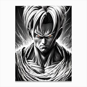 Dragon Ball Z Wallpaper 10 Canvas Print