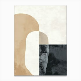 Neutral Auras Minimalist Style Canvas Print