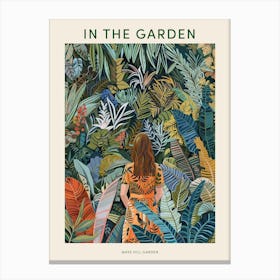 In The Garden Poster Wave Hill Garden Usa 1 Canvas Print
