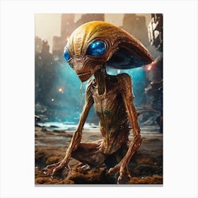 Alien 5 Canvas Print