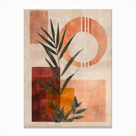 Abstract Plant Canvas Print