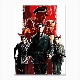 inglorious basterds movies 4 Canvas Print