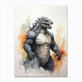 Godzilla 7 Canvas Print