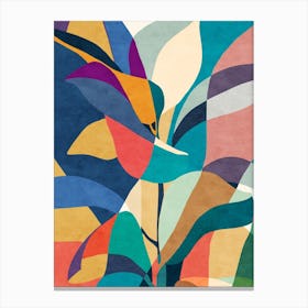 Botanical abstract Canvas Print