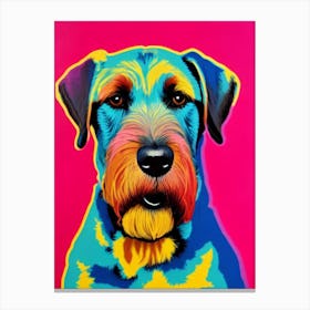 Otterhound Andy Warhol Style dog Canvas Print