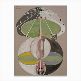 Hilma af Klint - The Tree Of Knowledge No .5 Canvas Print