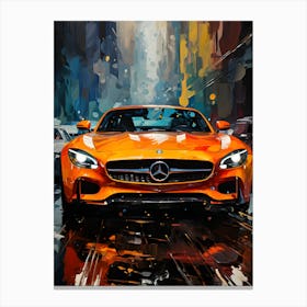 Mercedes Sls Amg Canvas Print