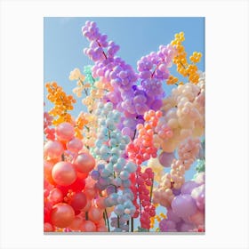 Dreamy Inflatable Flowers Babys Breath 2 Canvas Print