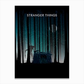 Stranger Things Canvas Print