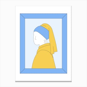 Girl With Pearl Earring Canvas Print